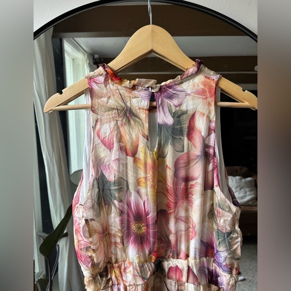 PHILHARMONIE BY GRACE| Italian silk blend dress | size large - Picture 6 of 7